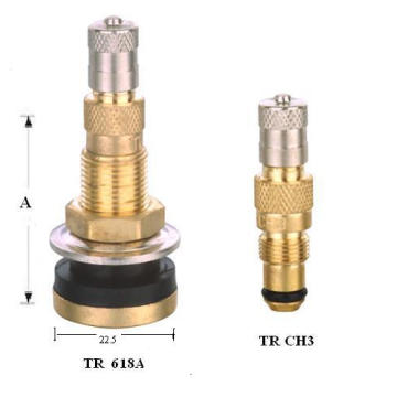 Valve de pneu air-liquide TR-618A